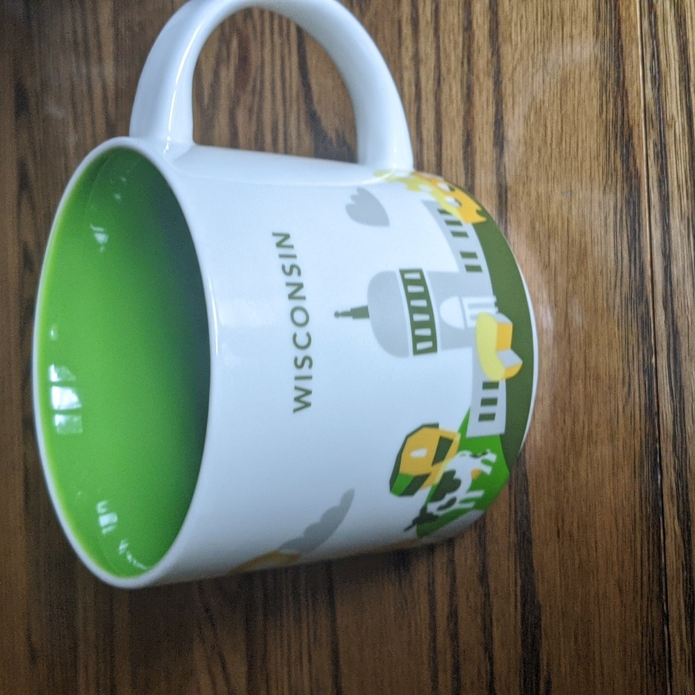 Starbucks you are here mug Wisconsin 14 oz.